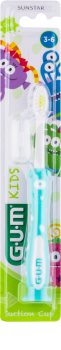 G.U.M Kids cepillo de dientes con ventosa