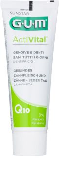 G.U.M Activital Q10 Zahnpasta zum vollständigen Schutz der Zähne und einen frischen Atem