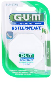 G.U.M Butlerweave gewachste Zahnseide mit Mategeschmack