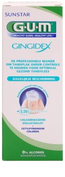 G.U.M Gingidex 0,06% bain de bouche anti-plaque dentaire pour des gencives saines sans alcool