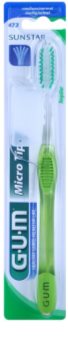 G.U.M Micro Tip Regular zubní kartáček medium