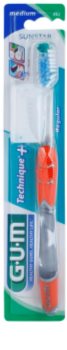 G.U.M Technique+ Regular brosse à dents medium
