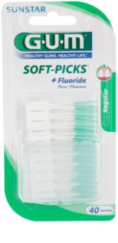 G.U.M Soft-Picks +Fluoride Toothpick Regular