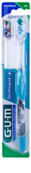 G.U.M Technique+ Compact Toothbrush with a Short Head Medium