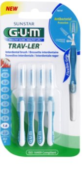 G.U.M Trav-Ler escovas interdentais 4 pcs