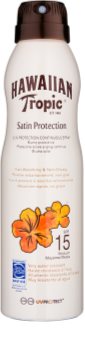 Hawaiian Tropic Satin Protection spray pentru bronzat SPF 15