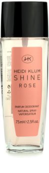 Heidi Klum Shine Rose deodorante con diffusore per donna 75 ml