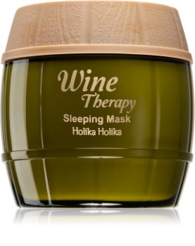 Holika Holika Wine Therapy mascarilla de noche hidratante