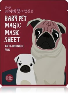 Holika Holika Magic Baby Pet máscara em folha com efeito antirrugas