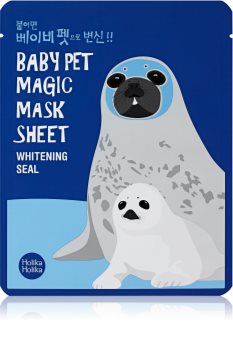 Holika Holika Magic Baby Pet máscara em folha com efeito iluminador