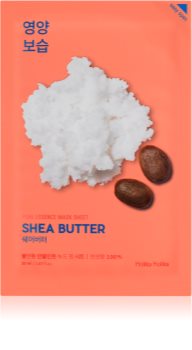 Holika Holika Pure Essence Mask Sheet Shea Butter plátýnková maska s vysoce hydratačním a vyživujícím účinkem