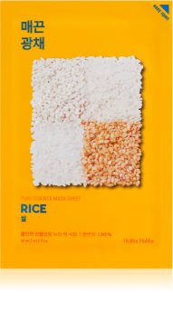 Holika Holika Pure Essence Mask Sheet Rice Brightening and Revitalising Sheet Mask