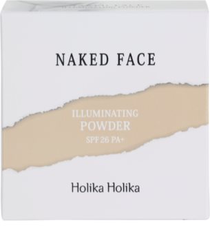 Holika Holika Naked Face pudra pentru luminozitate