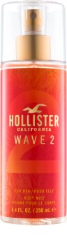 Hollister Wave 2 spray pentru corp pentru femei 250 ml