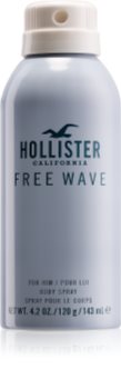Hollister Free Wave telový sprej pre mužov 143 ml