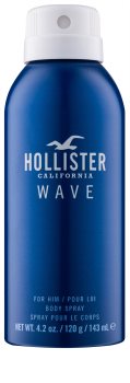 Hollister Wave Σπρεϊ σώματος για άνδρες 143 μλ