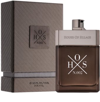 House of Sillage Hos N.002 parfum pour homme 75 ml