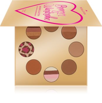 I Heart Revolution Bronzer Wardrobe paletă de bronzere