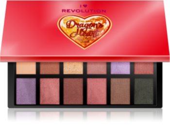 I Heart Revolution Dragons Heart Eyeshadow Palette
