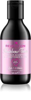 I Heart Revolution Rainbow Shots šampon za izpiranje barve za lase