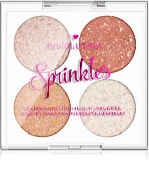I Heart Revolution Sprinkles Palette visage