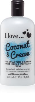 I love... Coconut & Cream óleo gel para duche e banho