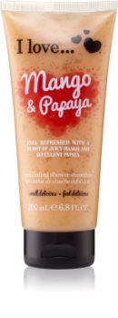 I love... Mango & Papaya Shower Scrub