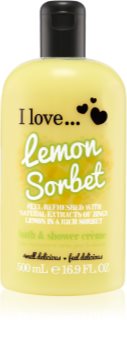 I love... Lemon Sorbet sprchový a koupelový krém