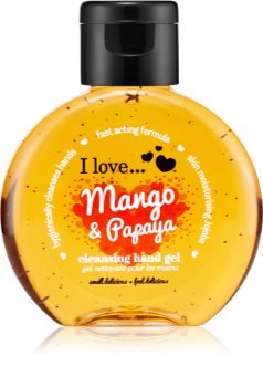 I love... Mango & Papaya gel pentru curățarea mâinilor