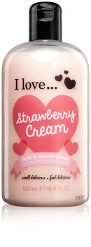 I love... Strawberry Cream Shower and Bath Cream