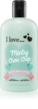 I love... Minty Choc Chip krema za prhanje in kopanje