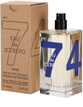 Iceberg Eau de Iceberg Cedar woda toaletowa tester dla mężczyzn 100 ml