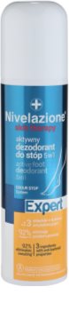 Ideepharm Nivelazione Expert desodorante activo para pies 5 en 1 en spray
