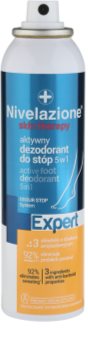 Ideepharm Nivelazione Expert aktivní deodorant na chodidla 5 v 1 ve spreji