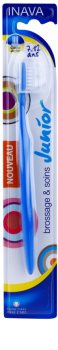 Inava Junior Kinderzahnbürste mit Reise-Etui
