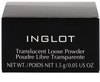 Inglot Basic transparentní sypký pudr