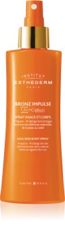 Institut Esthederm Bronz Impulse emulsão em spray para um rápido e duradouro bronzeado do rosto e corpo
