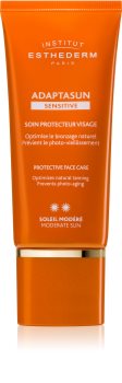 Institut Esthederm Adaptasun Sensitive creme facial protetor com proteção UV média