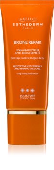 Institut Esthederm Bronz Repair creme facial reafirmante antirrugas com alta proteção UV