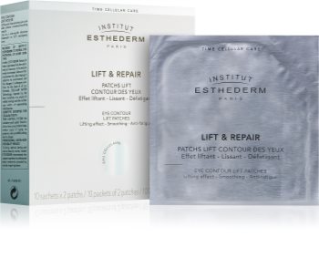 Institut Esthederm Lift & Repair gladilna maska za predel okoli oči v obliki obliža