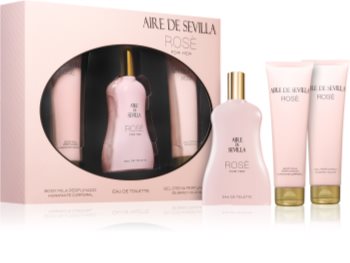 instituto espanol aire de sevilla - rose woda toaletowa 100 ml   zestaw