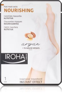 Iroha Nourishing Argan regeneračná maska na nohy a nechty