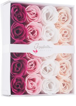 Isabelle Laurier Soap Confetti Roses roses de savon pour le bain