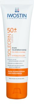 Iwostin Lucidin aufhellende Schutzcreme gegen Pigmentflecken SPF 50+