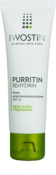 Iwostin Purritin Rehydrin protivráskový krém pre mastnú pleť so sklonom k akné