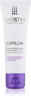 Iwostin Capillin krepilna krema za razpokane žilice SPF 20