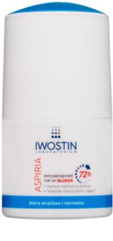 Iwostin Aspiria antiperspirant roll-on proti prekomernemu potenju 72 ur