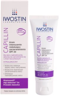 Iwostin Capillin intenzivna krema za zmanjšanje rdečice SPF 20