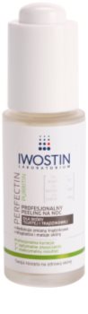 Iwostin Purritin Perfectin professionelles Peeling für die Nacht für fettige Haut mit Neigung zu Akne