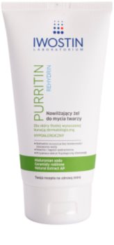 Iwostin Purritin Rehydrin feuchtigkeitsspendendes Reinigungsgel für durch die Akne Behandlung trockene und irritierte Haut